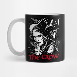 The Crow Black Mug